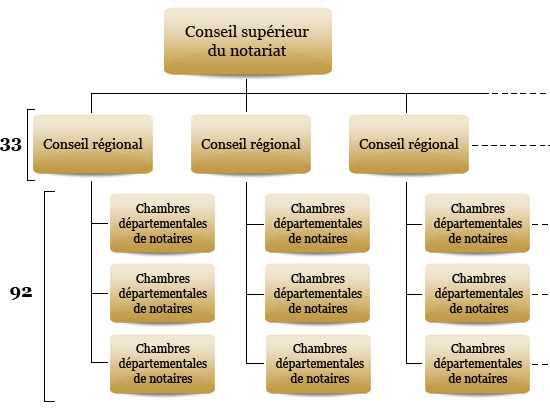 Organisation de la profession notariale